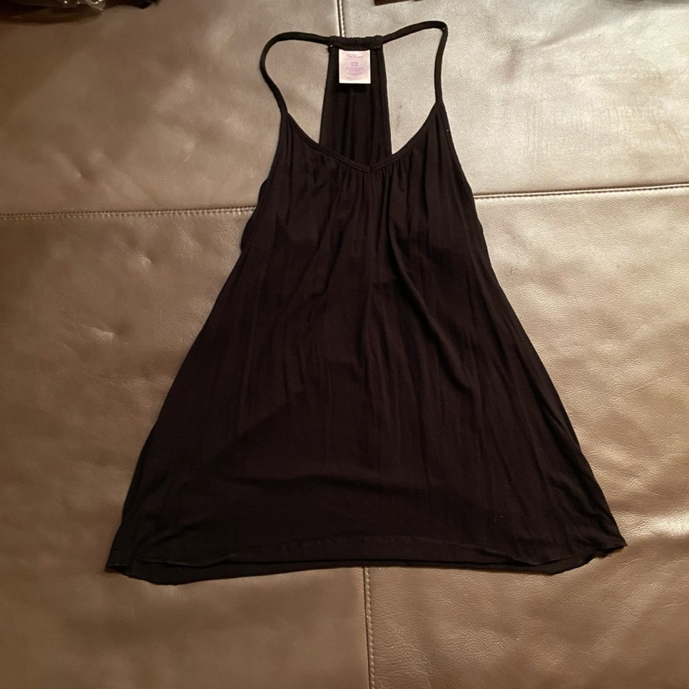 Black tank top